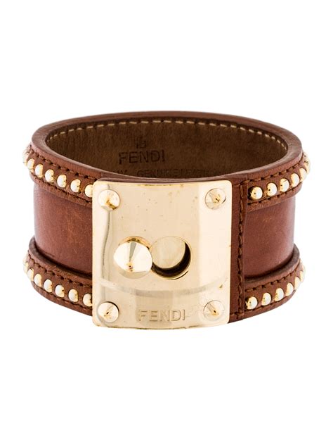 fendi leather stud bracelet|Fendi bracelets australia.